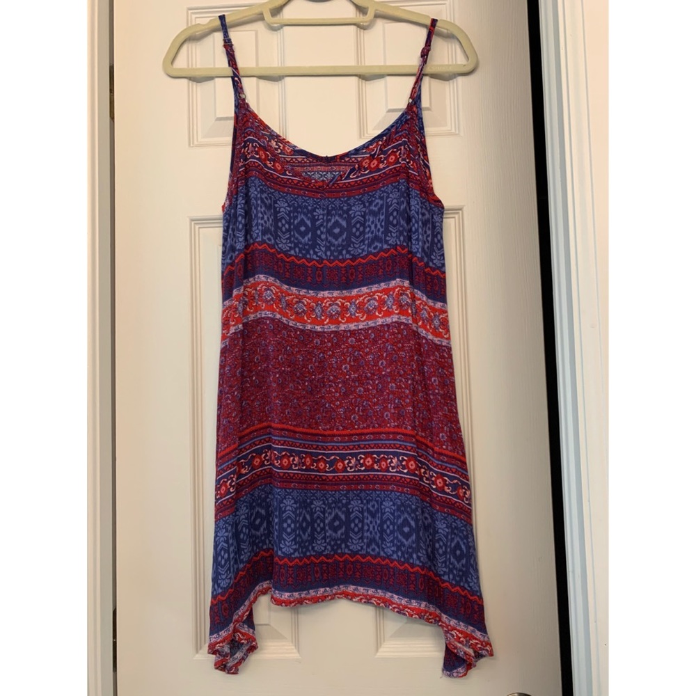 Patterned Flowy Dress